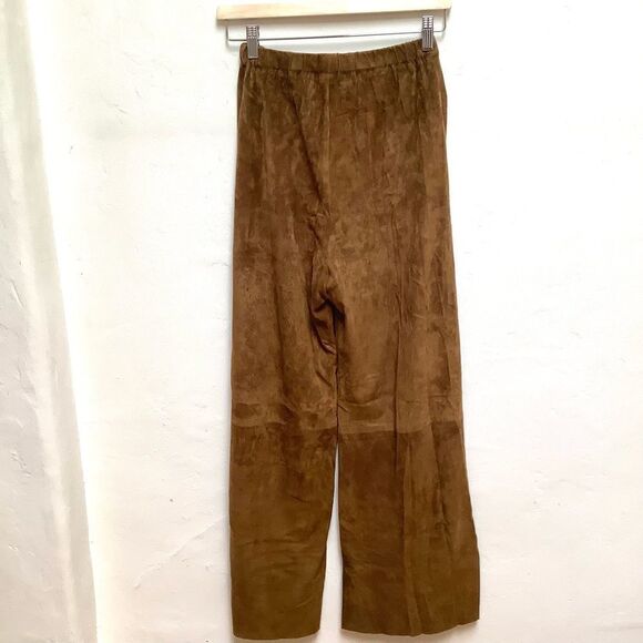 MAXFIELD PARRISH SUEDE PANT SMALL WIDE LEG - Picture 3 of 3